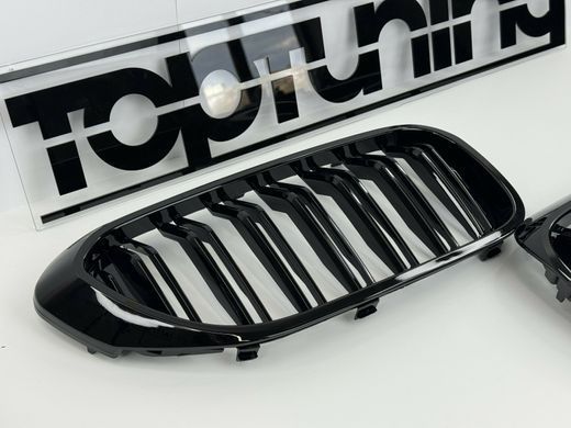 Решетка радиатора BMW G30 / G31 M черный глянец триколор (17-20 г.в.) тюнинг фото