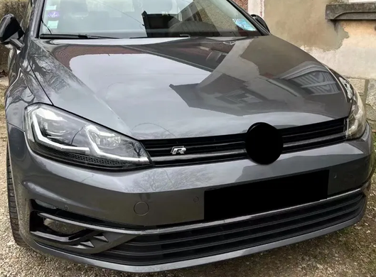 Накладки (спліттери) переднього бампера VOLKSWAGEN Golf 7.5 (16-19 р.в.) тюнінг фото