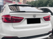 Спойлер на заднє скло BMW X6 F16 у стилі M4 (ABS-пластик) чорний глянець тюнінг фото