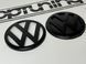 Комплект емблем фольксваген для VW Golf 4 чорний глянець тюнінг фото