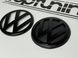 Комплект емблем фольксваген для VW Golf 4 чорний глянець тюнінг фото