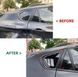 Накладки (жабры) на окна задних дверей BMW X6 E71 тюнинг фото