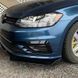 Накладки (спліттери) переднього бампера VOLKSWAGEN Golf 7.5 (16-19 р.в.) тюнінг фото