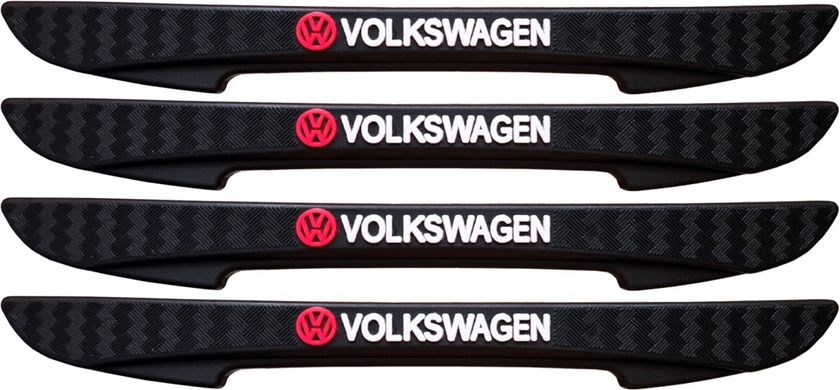Защитные резиновые накладки на кузов Volkswagen тюнинг фото