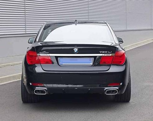 Спойлер на BMW 7 series F01 Performance черный глянцевый ABS-пластик тюнинг фото