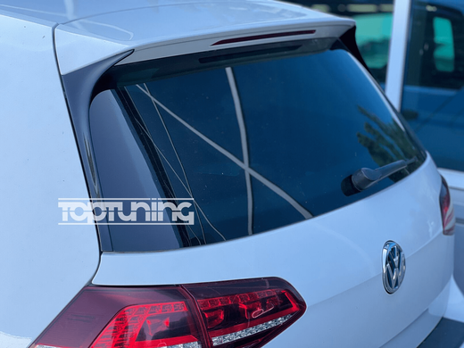 Боковые спойлера на заднее стекло Volkswagen Golf 7 MK7 GTD R хэтчбек тюнинг фото