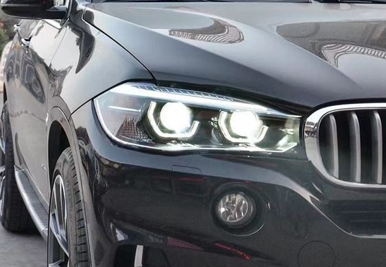 Оптика передняя, фары BMW X5 F15 / X6 F16 BiLED тюнинг фото