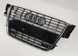 Решетка радиатора Audi A5 стиль S5 черная + хром (07-11 г.в.) тюнинг фото