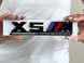 Наклейка-емблема на кузов BMW X5M Competition Black тюнінг фото