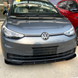 Накладка переднього бампера (дифузор) у чорному глянці на Volkswagen ID.3 (2019-2022) тюнінг фото