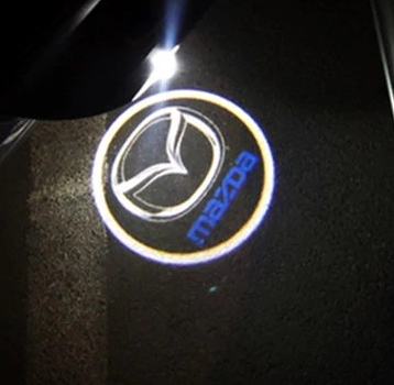 Подсветка дверей для Mazda 6 с логотипом (03-08 г.в.) тюнинг фото