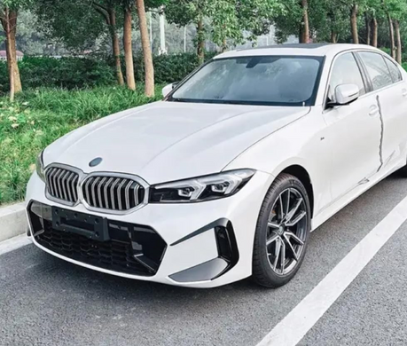 Накладки (сплиттеры) переднего бампера BMW 3 серии G20 LCI M Sport (2023-...) тюнинг фото