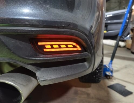 Задние габариты LED на Subaru Impreza WRX STi XV Crosstrek (2008-...) тюнинг фото