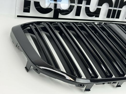 Решетка радиатора на BMW X7 G07 стиль М черный глянец тюнинг фото