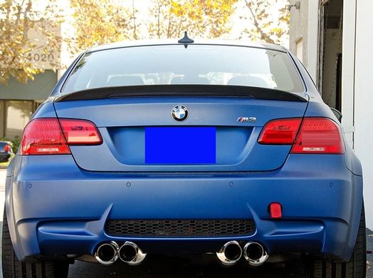 Спойлер багажника BMW E92 стиль Performnce під карбон тюнінг фото