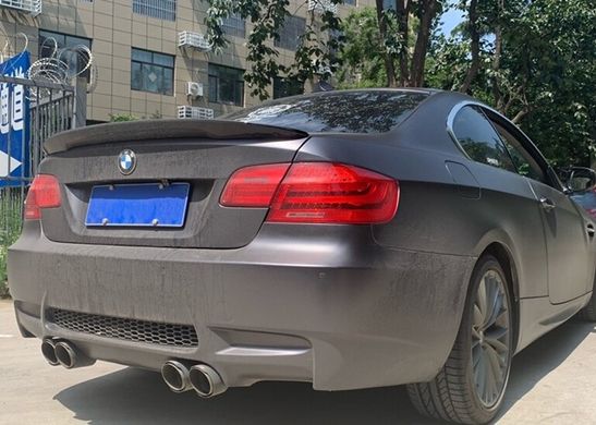 Спойлер багажника BMW E92 стиль Performnce под карбон тюнинг фото