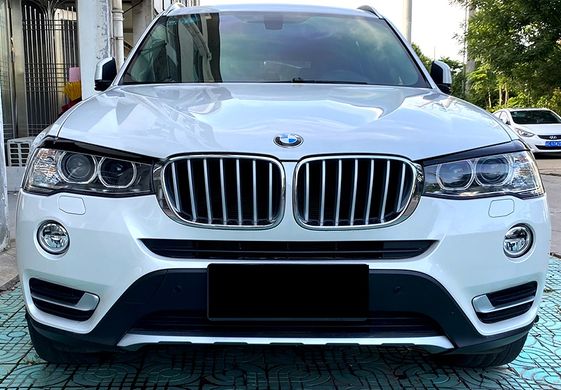 Накладки на фари, вії BMW BMW X3 F25 / X4 F26 під фарбування ABS-пластик тюнінг фото