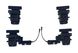 Пороги, подножки боковые Jeep Wrangler Rubicon с выездным механизмом (2018-...) тюнинг фото