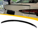 Спойлер багажника Шкода Октавия A8 черный глянцевый ABS-пластик (2019-...) тюнинг фото