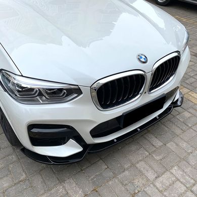 Накладка переднего бампера BMW X3 G01 / X4 G02 вар.2 тюнинг фото
