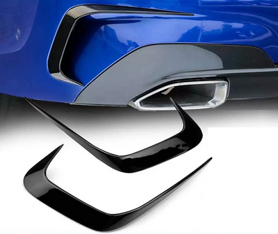 Боковые накладки заднего бампера BMW G20 G28 тюнинг фото