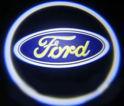 Подсветка дверей с логотипом Ford тюнинг фото