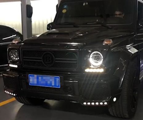 Оптика передня, фари для Mercedes W463, стиль 2019 (07-15 р.в.) тюнінг фото