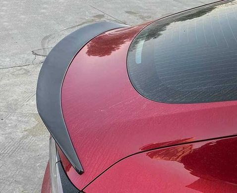 Спойлер Tesla Model 3 стиль Atomic черный глянцевый ABS-пластик тюнинг фото