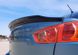 Спойлер багажника Mitsubishi Lancer X стиль Duck Tail черный глянцевый тюнинг фото