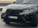 Решетка радиатора на BMW X5 F15 / X6 F16 стиль Diamond Silver-Black тюнинг фото