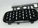 Решетка радиатора на BMW X5 F15 / X6 F16 стиль Diamond Silver-Black тюнинг фото