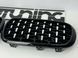 Решетка радиатора на BMW X5 F15 / X6 F16 стиль Diamond Silver-Black тюнинг фото