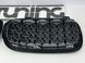 Решетка радиатора на BMW X5 F15 / X6 F16 стиль Diamond Silver-Black тюнинг фото