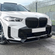 Накладка переднього бампера BMW X5 G05 LCI M Sport (2023-...) тюнінг фото