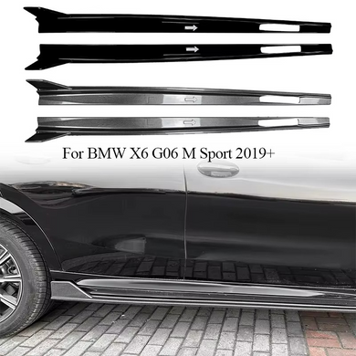 Накладки (диффузоры) порогов автомобиля BMW X6 G06 M Sport тюнинг фото