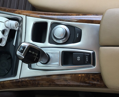 Накладка центральной панели салона BMW X5 E70 / X6 E71 хром (06-10 г.в.) тюнинг фото
