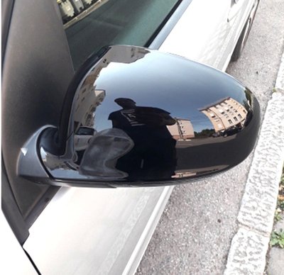 Накладки на зеркала Volkswagen черный глянец тюнинг фото