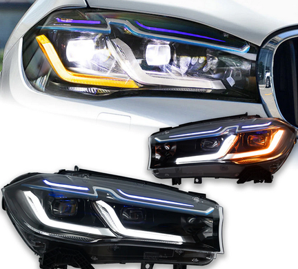 Оптика передня, фари BMW X5 F15 / X6 F16 Full LED тюнінг фото