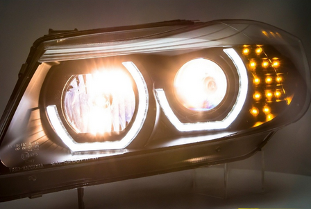 Оптика передняя, фары на BMW E90 (08-11 г.в.) тюнинг фото