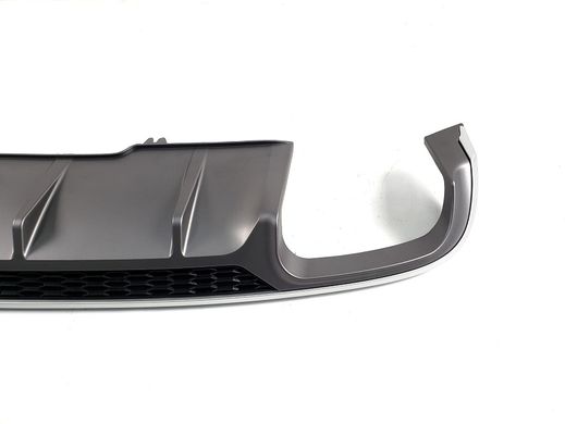 Дифузор (накладка) Audi A4 B9 на стандартний задній бампер тюнінг фото