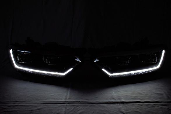 Оптика передняя, фары на Volkswagen Passat B8 Europe Full LED (14-17 г.в.) тюнинг фото