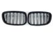 Решетка радиатора (ноздри) BMW 5 F07 GT стиль M черный глянцевая тюнинг фото