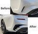 Боковые накладки заднего бампера BMW G20 G28 M-Sport вар.2 тюнинг фото