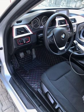 Килимки салону Volkswagen Passat B6 замінник шкіри тюнінг фото
