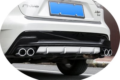 Накладка заднего бампера Toyota Corolla (2019-...) тюнинг фото