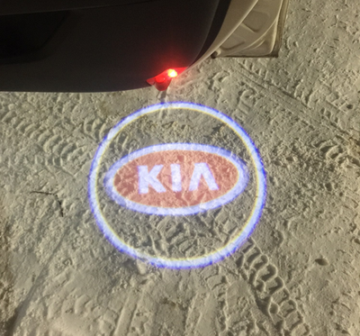 Подсветка дверей для Kia Sorento (15-20 г.в.) тюнинг фото