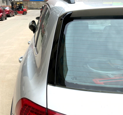 Боковые спойлера на заднее стекло VW Touareg II (не для R-Line) тюнинг фото