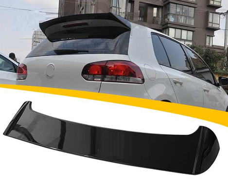 Спойлер VW Golf 5 GTI стиль Osir черный глянцевый ABS-пластик тюнинг фото