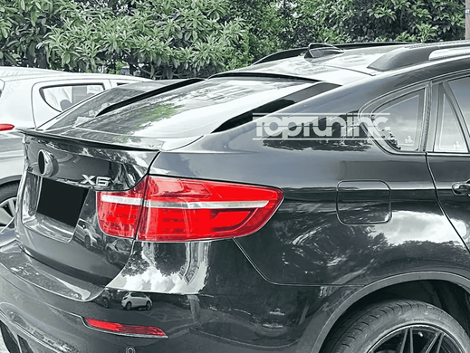 Боковые спойлера на заднее стекло BMW X6 E71 тюнинг фото