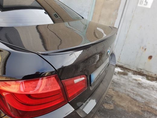 Спойлер BMW F10 стиль М-performance (стеклопластик) тюнинг фото